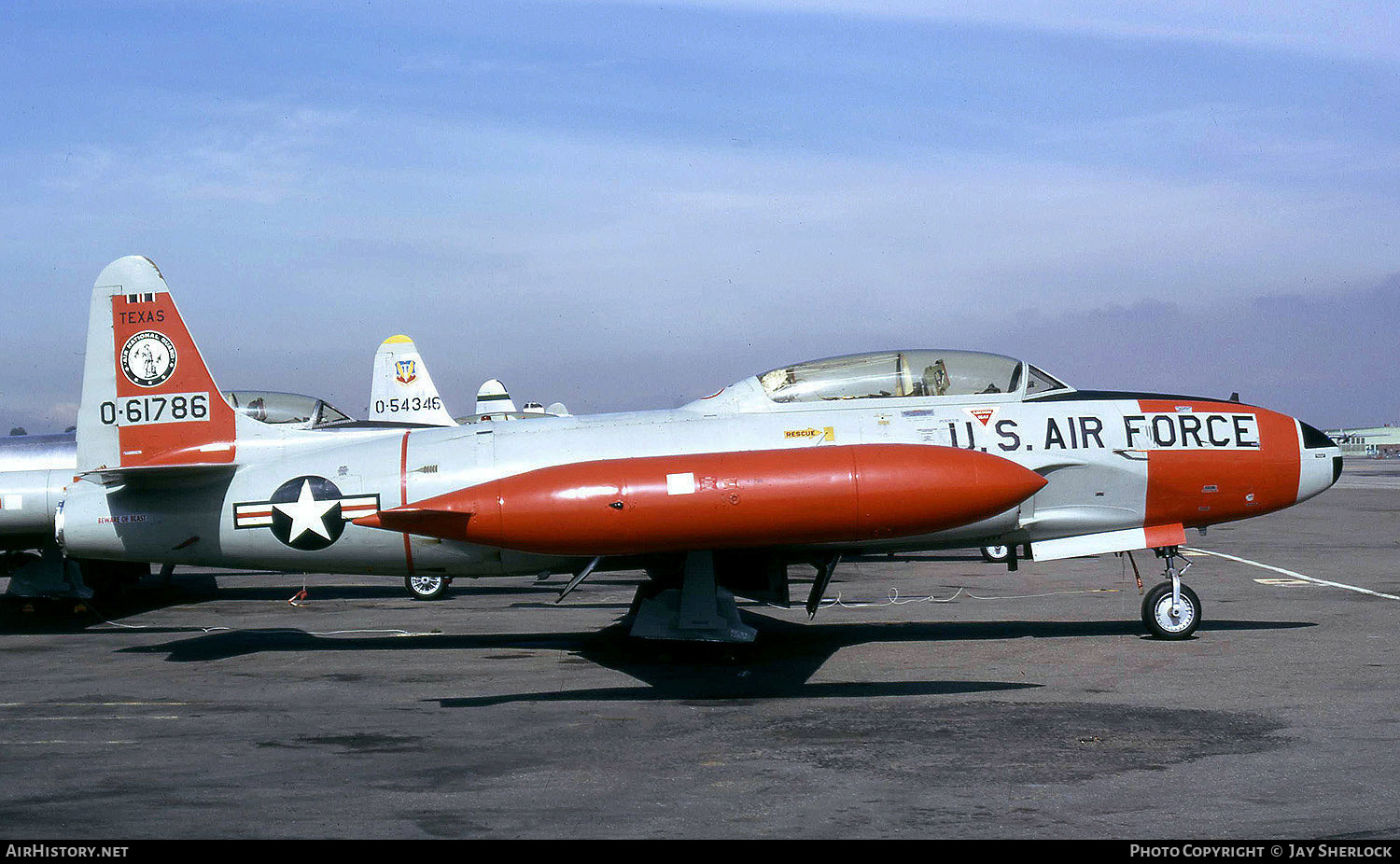 Aircraft Photo of 56-1786 / 0-61786 | Lockheed T-33A | USA - Air Force | AirHistory.net #428373