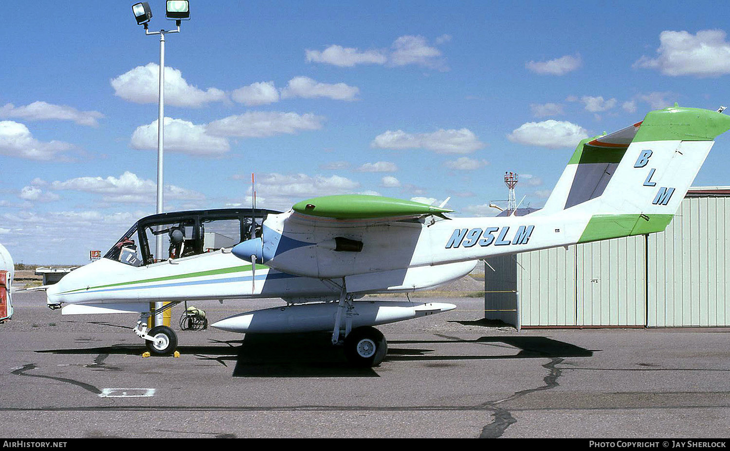 Aircraft Photo of N95LM | North American Rockwell OV-10A Bronco | BLM - Bureau of Land Management | AirHistory.net #428374