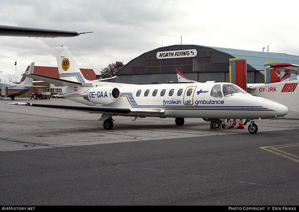 Aircraft Photo of OE-GAA | Cessna 560 Citation V | Tyrolean Air Ambulance | AirHistory.net #428379