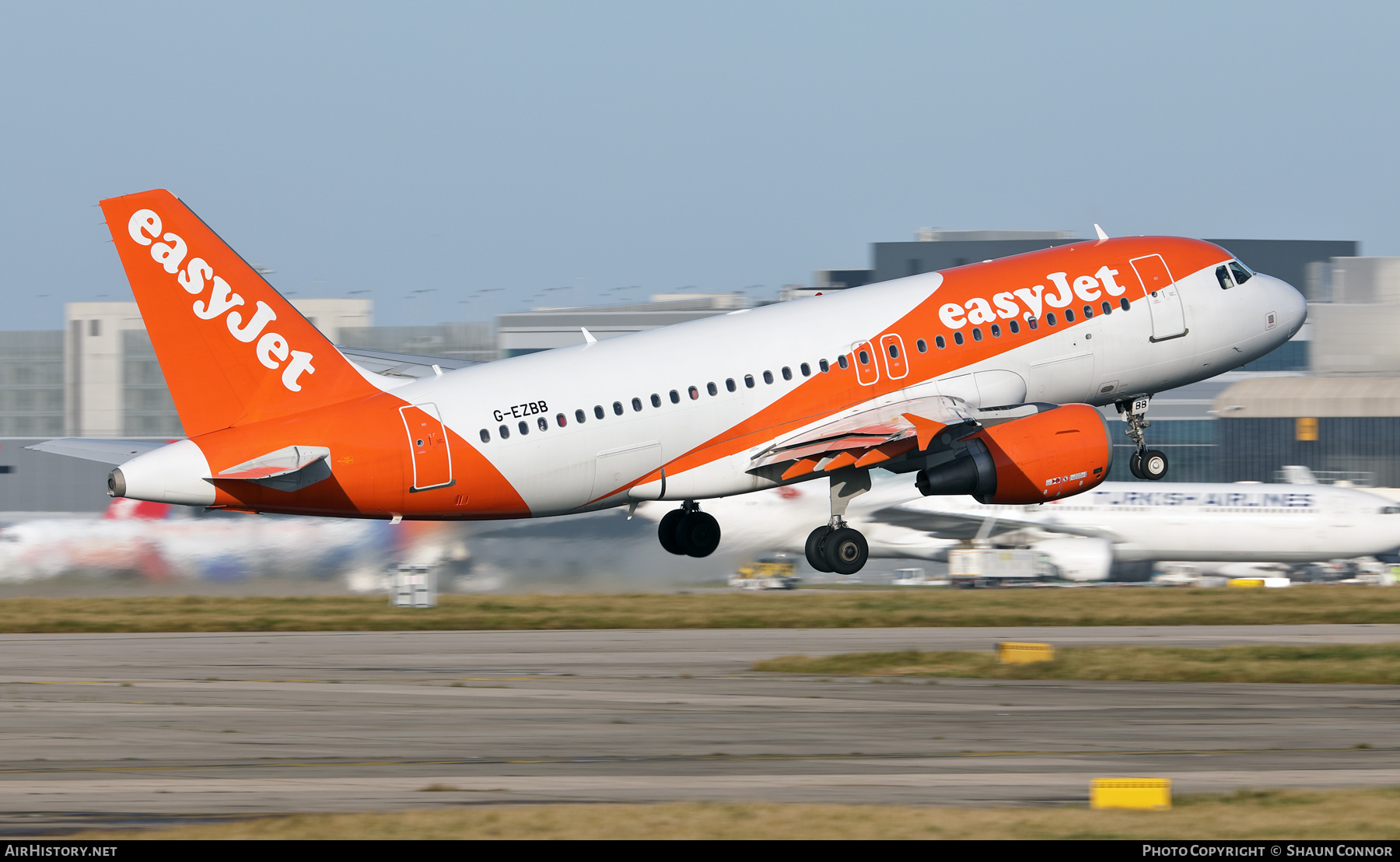 Aircraft Photo of G-EZBB | Airbus A319-111 | EasyJet | AirHistory.net #428387