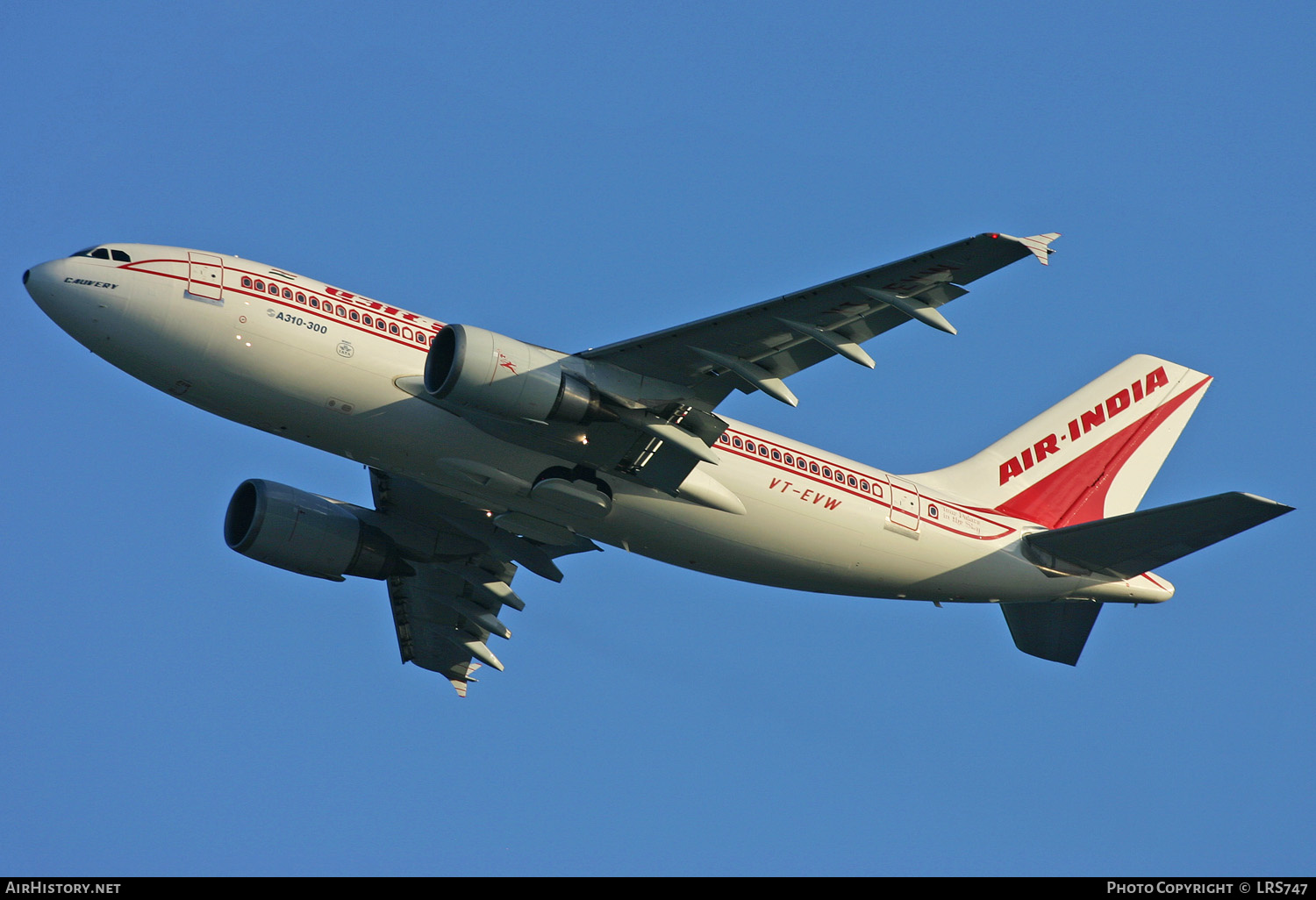 Aircraft Photo of VT-EVW | Airbus A310-304 | Air India | AirHistory.net #428398