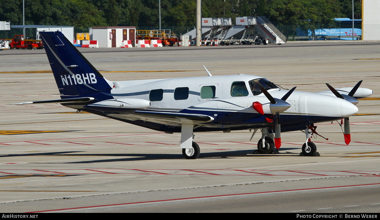 Aircraft Photo of N118HB | Piper PA-31T1 Cheyenne I | AirHistory.net #428405