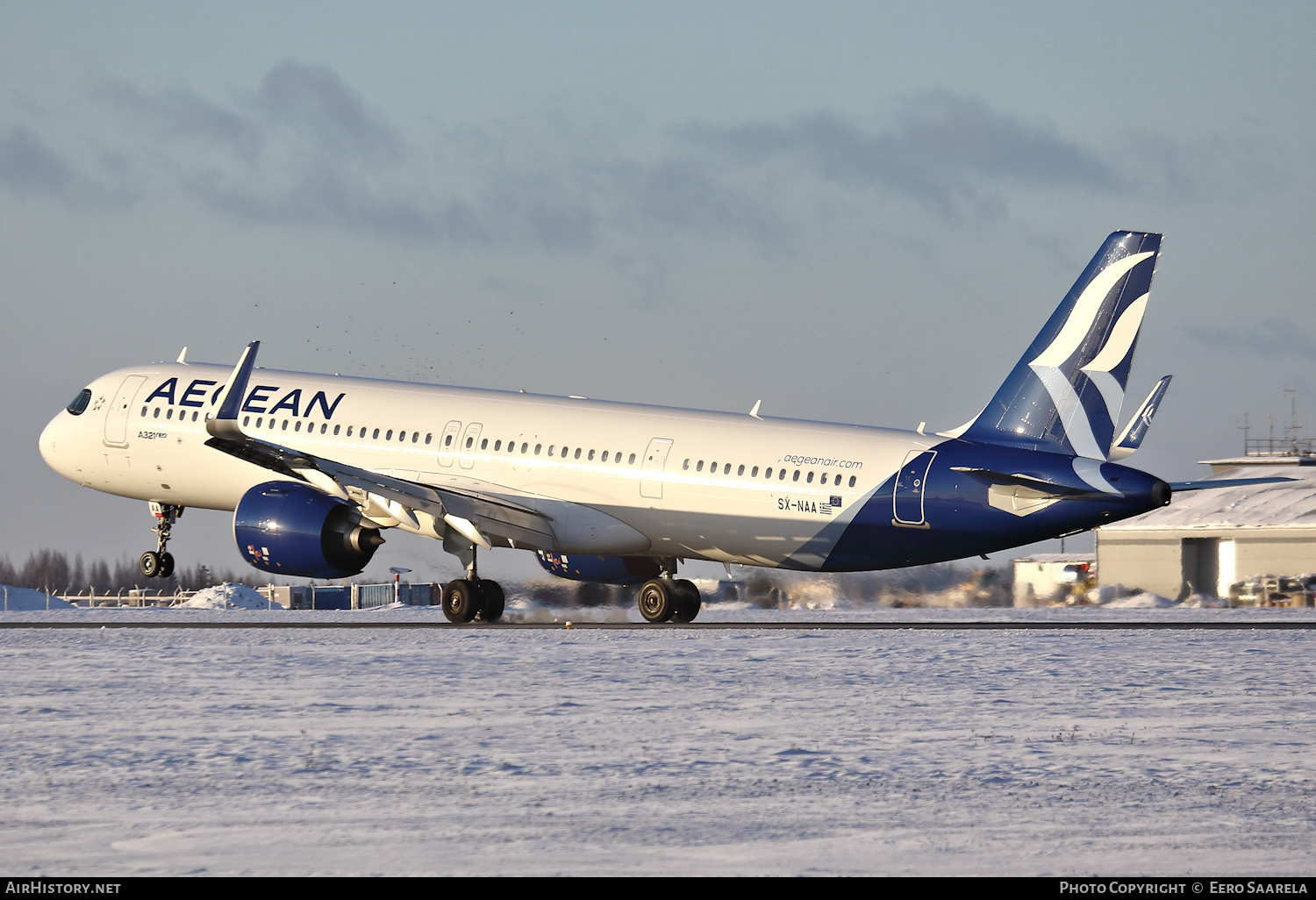 Aircraft Photo of SX-NAA | Airbus A321-271NX | Aegean Airlines | AirHistory.net #428406