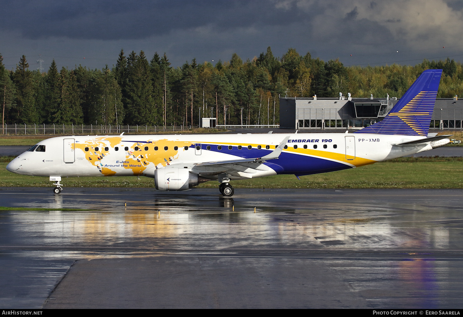 Aircraft Photo of PP-XMB | Embraer 190STD (ERJ-190-100STD) | Embraer | AirHistory.net #428414