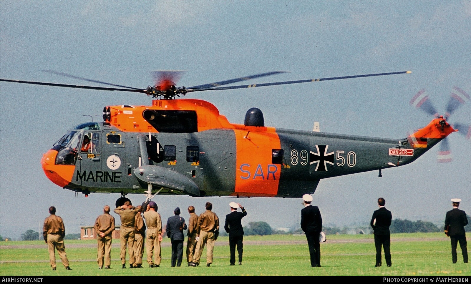 Aircraft Photo of 8950 | Westland WS-61 Sea King Mk41 | Germany - Navy | AirHistory.net #428424