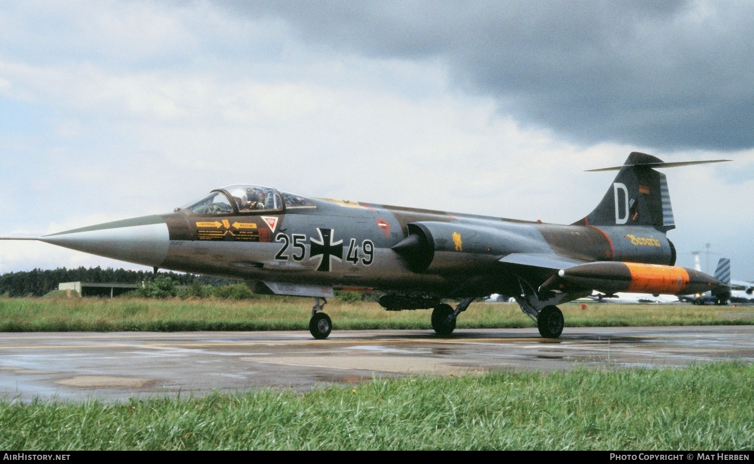 Aircraft Photo of 2549 | Lockheed F-104G Starfighter | Germany - Air Force | AirHistory.net #428427