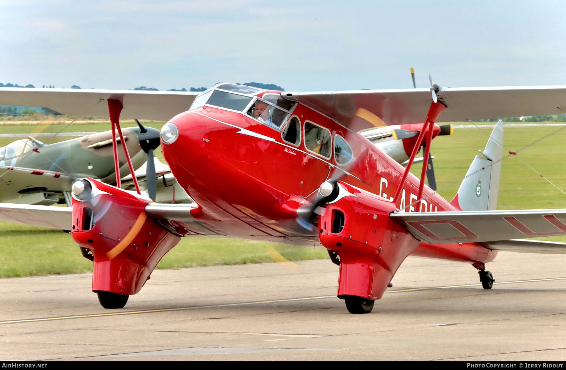 Aircraft Photo of G-AEDU | De Havilland D.H. 90A Dragonfly | AirHistory.net #428448