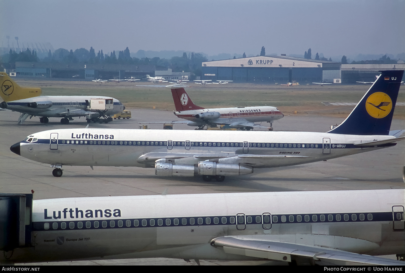 Aircraft Photo of D-ABUJ | Boeing 707-330C | Lufthansa | AirHistory.net #428460
