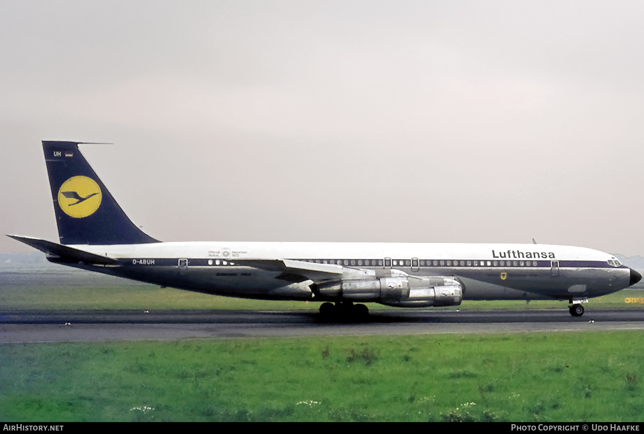 Aircraft Photo of D-ABUH | Boeing 707-330B | Lufthansa | AirHistory.net #428475