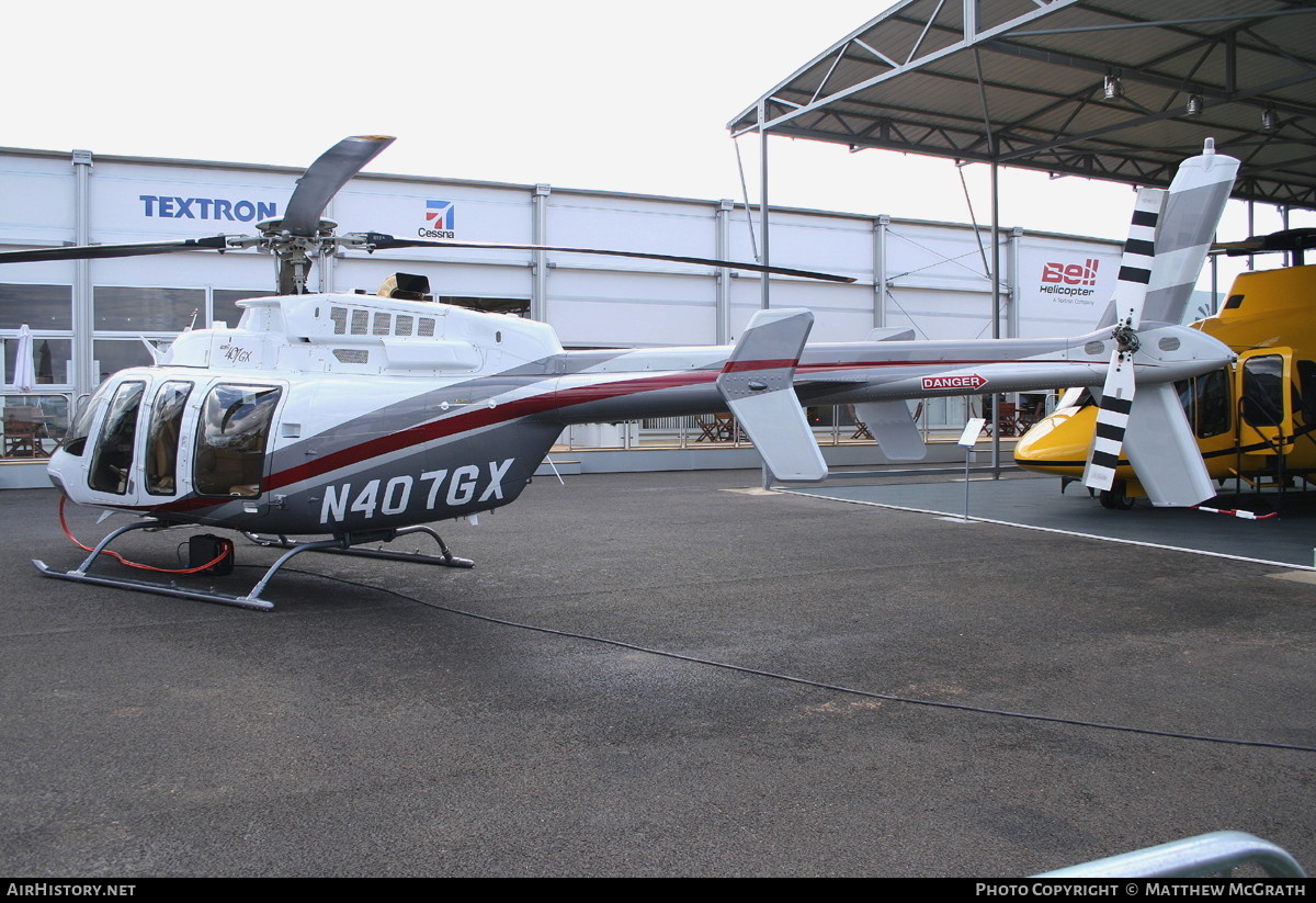 Aircraft Photo of N407GX | Bell 407GX | AirHistory.net #428476