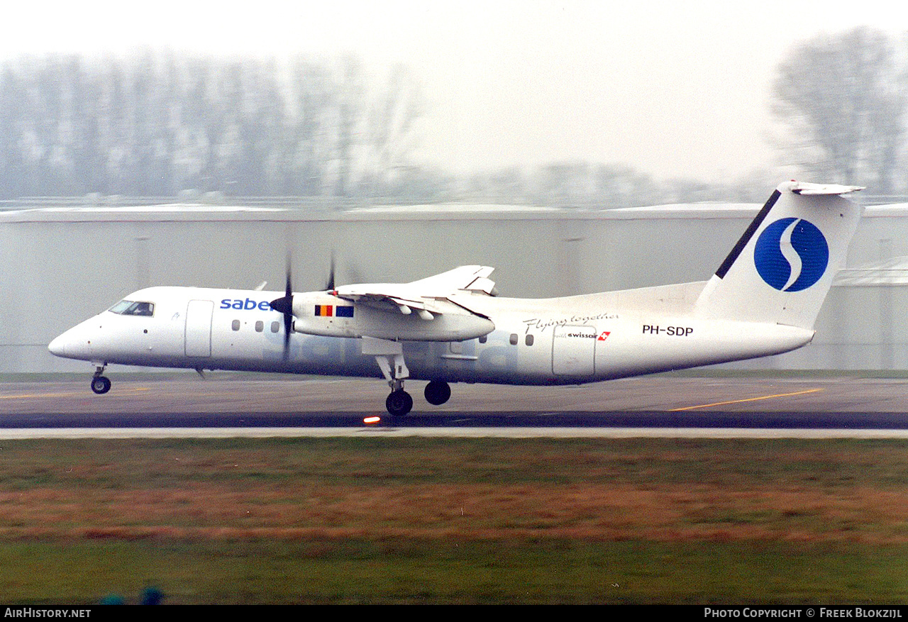 Aircraft Photo of PH-SDP | De Havilland Canada DHC-8-311A Dash 8 | Sabena | AirHistory.net #428481