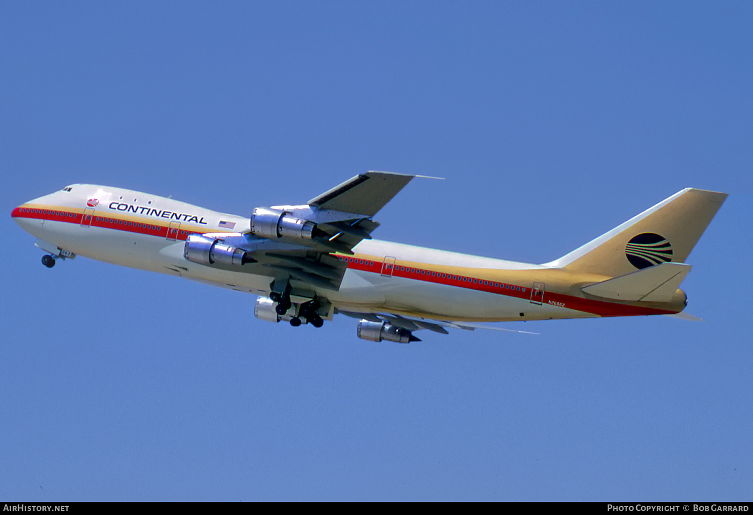 Aircraft Photo of N26862 | Boeing 747-124 | Continental Airlines | AirHistory.net #428483