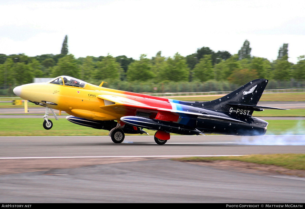 Aircraft Photo of G-PSST | Hawker Hunter F58A | AirHistory.net #428499
