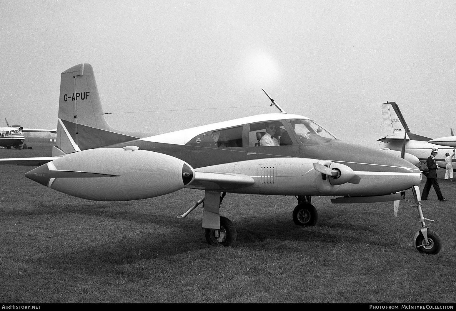 Aircraft Photo of G-APUF | Cessna 310C | AirHistory.net #428510