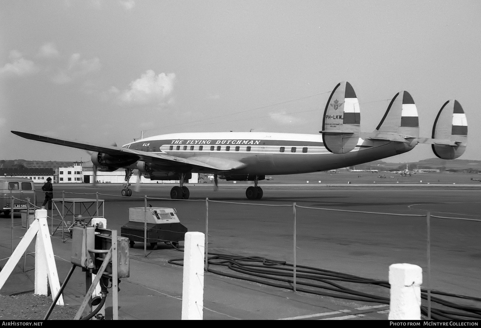 Aircraft Photo of PH-LKW | Lockheed L-1049E/01 Super Constellation | KLM - Royal Dutch Airlines | AirHistory.net #428518