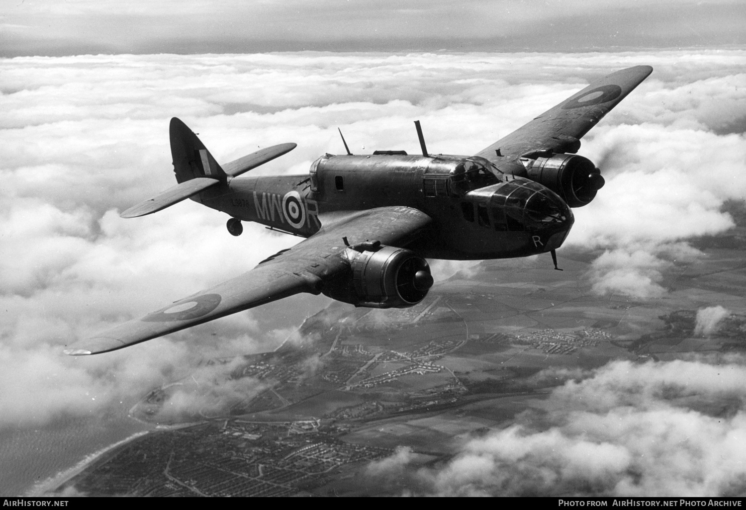 Aircraft Photo of L9878 | Bristol Beaufort MkI | UK - Air Force | AirHistory.net #428527