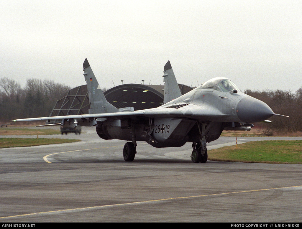Aircraft Photo of 2919 | Mikoyan-Gurevich MiG-29G (9-12) | Germany - Air Force | AirHistory.net #428532