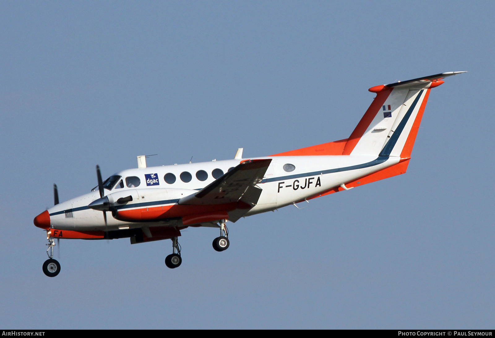 Aircraft Photo of F-GJFA | Beech B200 Super King Air | DGAC - Direction Générale de l'Aviation Civile | AirHistory.net #428548