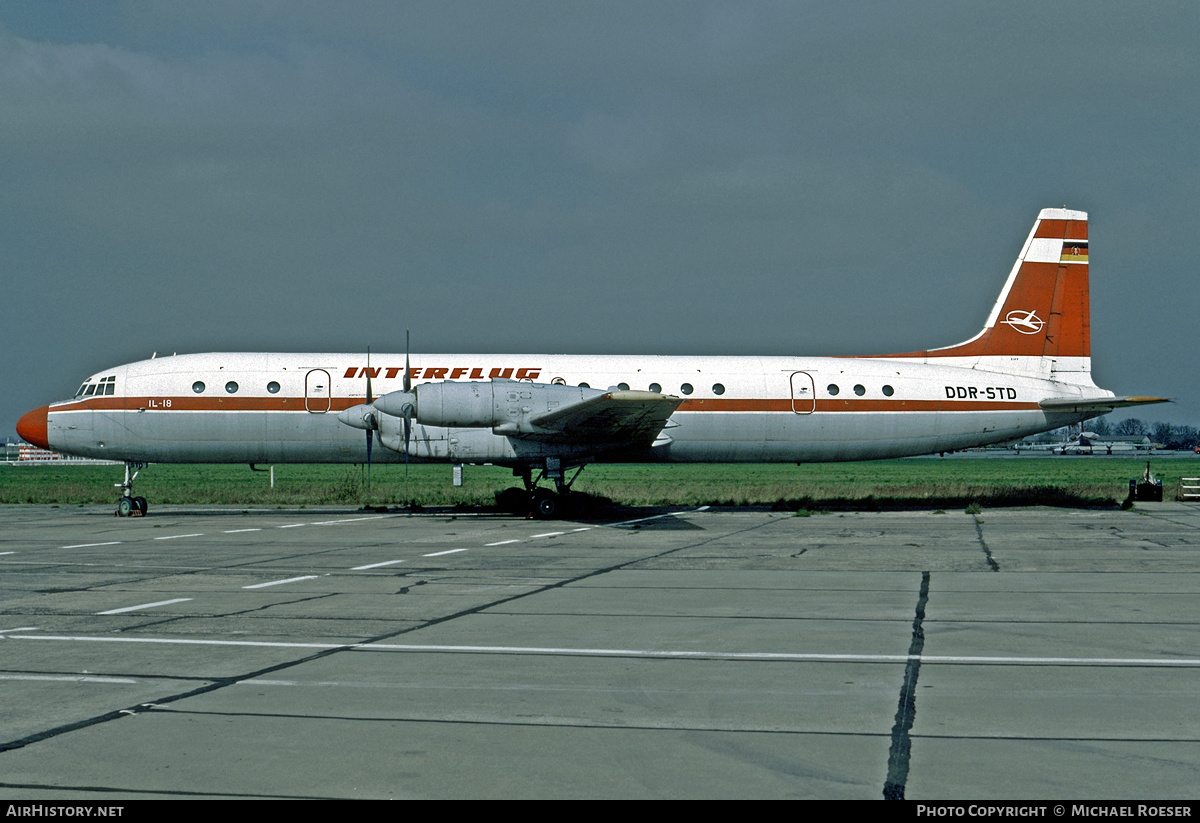 Aircraft Photo of DDR-STD | Ilyushin Il-18V | Interflug | AirHistory.net #428552