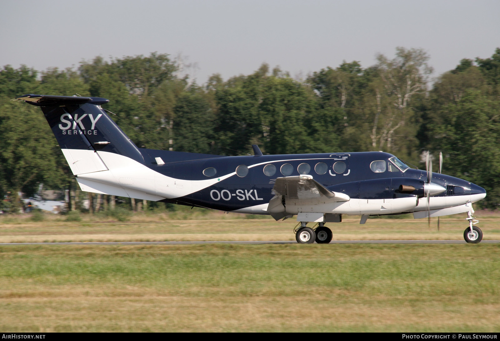 Aircraft Photo of OO-SKL | Beech B200 Super King Air | Sky Service | AirHistory.net #428580