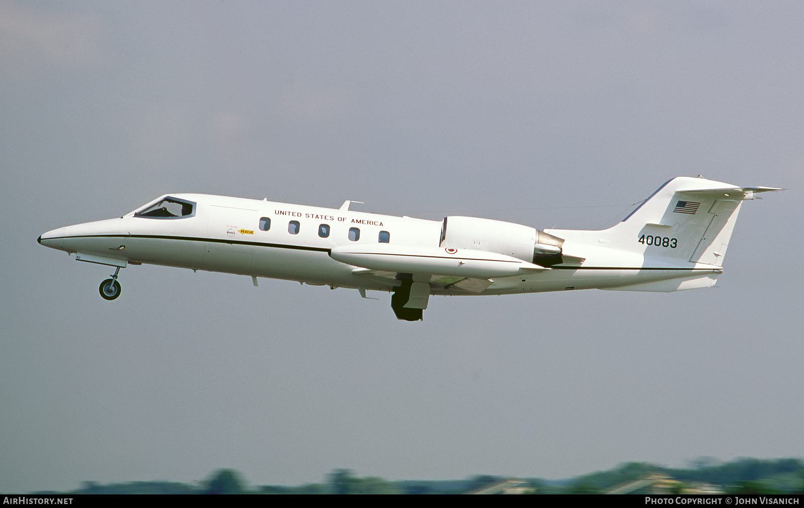 Aircraft Photo of 84-0083 / 40083 | Gates Learjet C-21A (35A) | USA - Air Force | AirHistory.net #428583