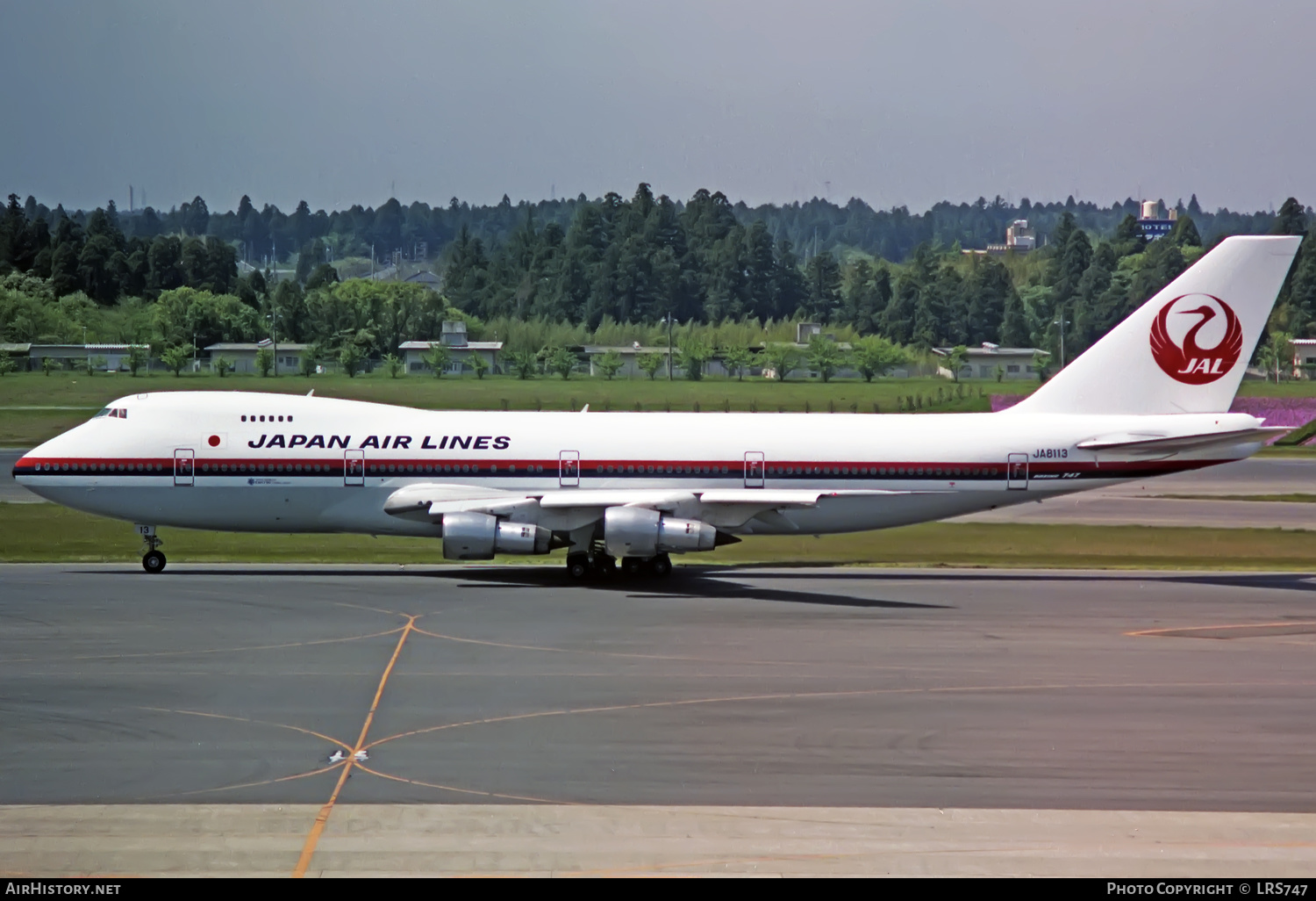 Aircraft Photo of JA8113 | Boeing 747-246B | Japan Air Lines - JAL | AirHistory.net #428585