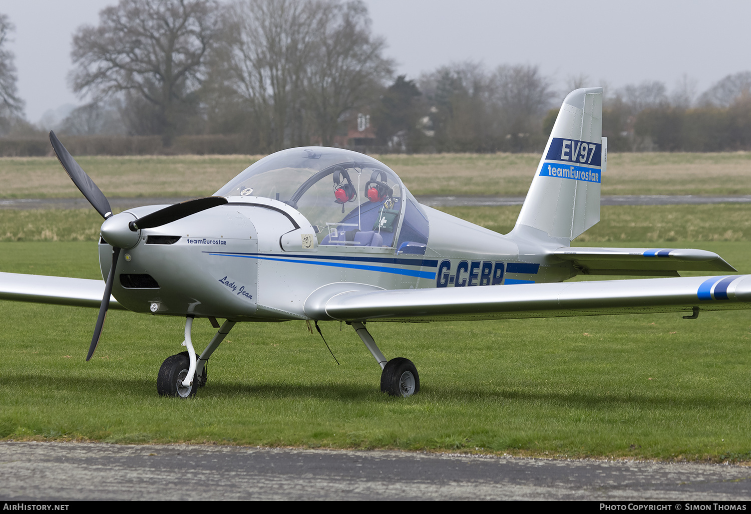 Aircraft Photo of G-CEBP | Light Sport EV-97 TeamEurostar UK | AirHistory.net #428621