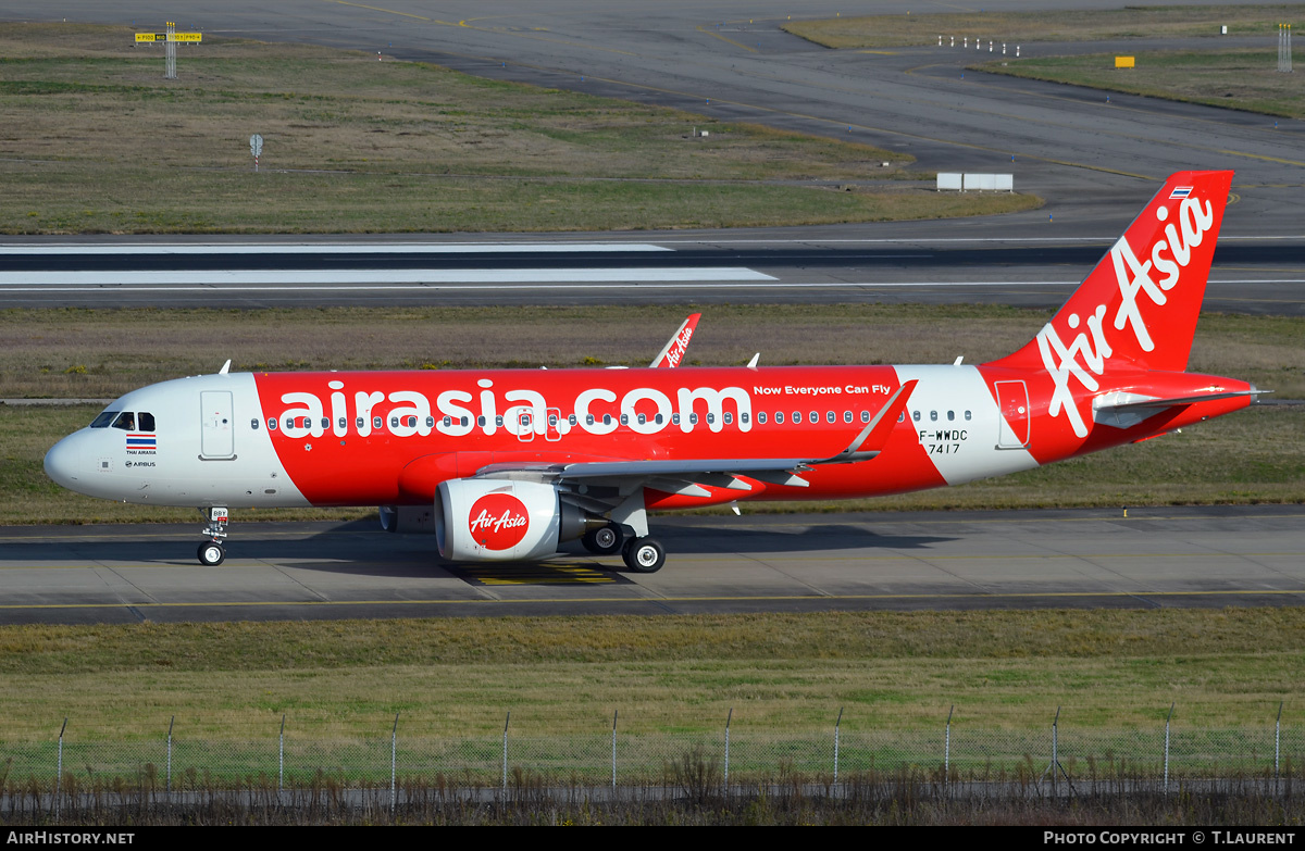 Aircraft Photo of F-WWDC | Airbus A320-251N | AirAsia | AirHistory.net #428633