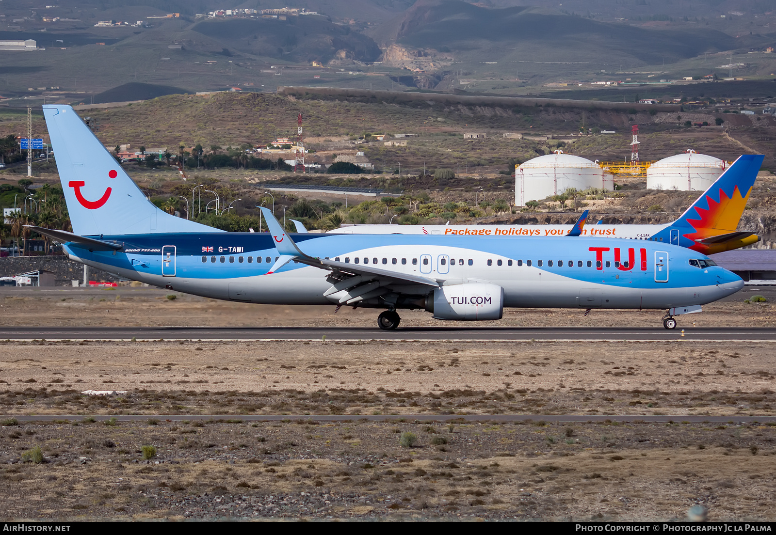 Aircraft Photo of G-TAWI | Boeing 737-8K5 | TUI | AirHistory.net #428636