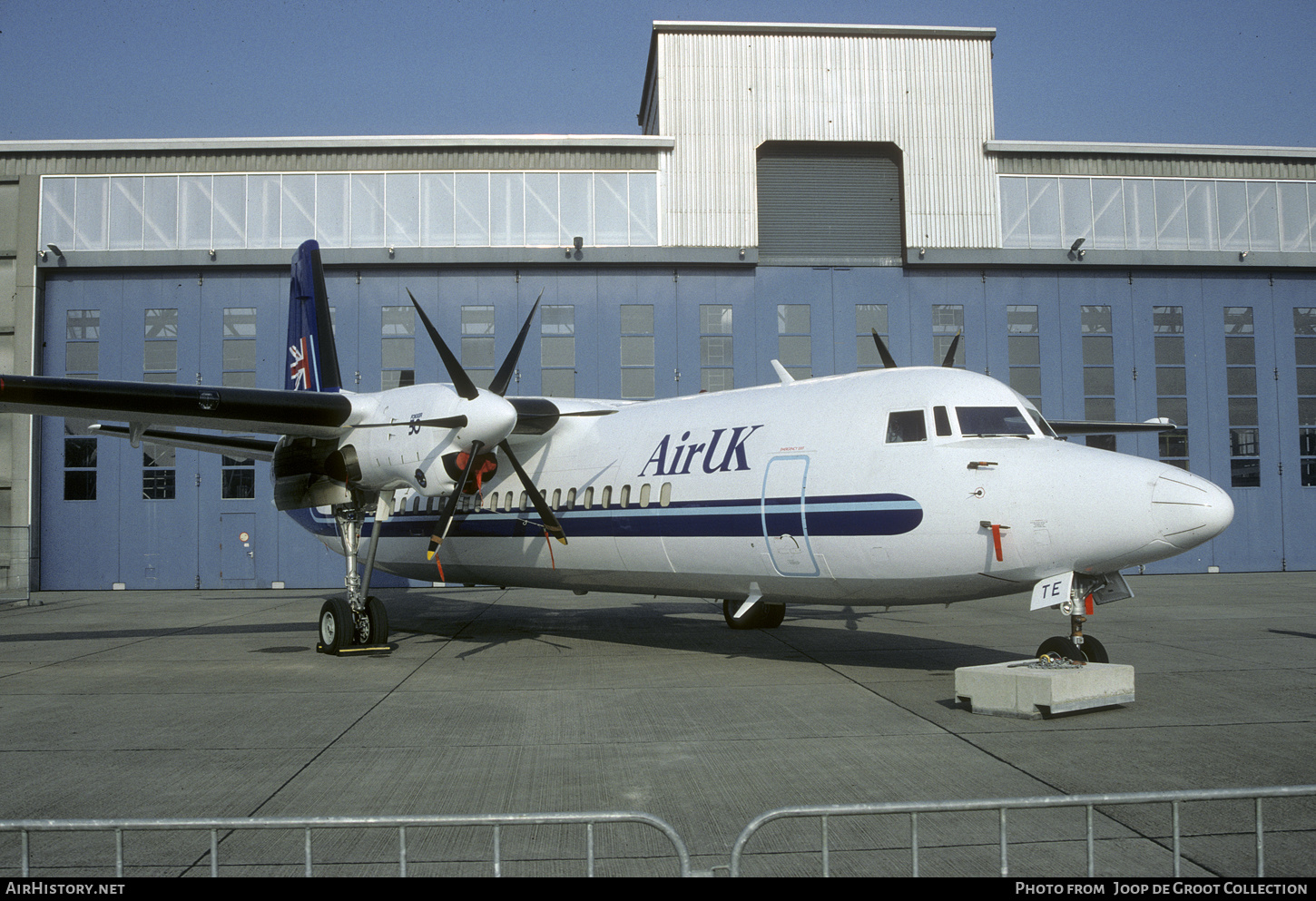Aircraft Photo of PH-LXJ | Fokker 50 | Air UK | AirHistory.net #428641