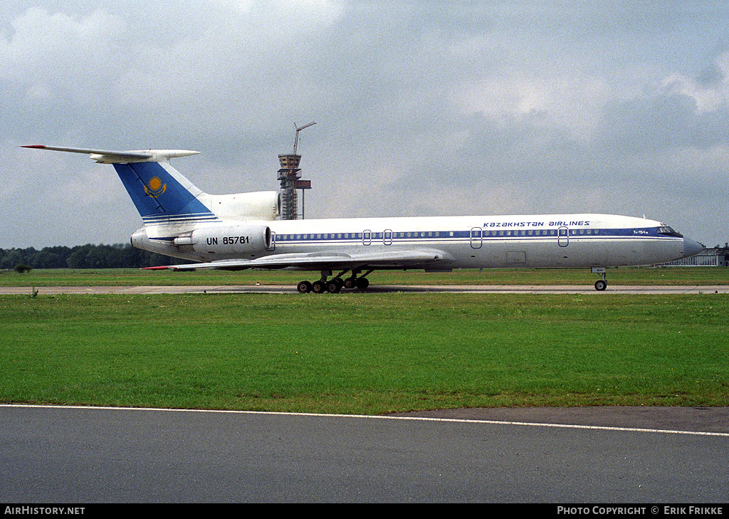 Aircraft Photo of UN-85781 | Tupolev Tu-154M | Kazakhstan Airlines | AirHistory.net #428646