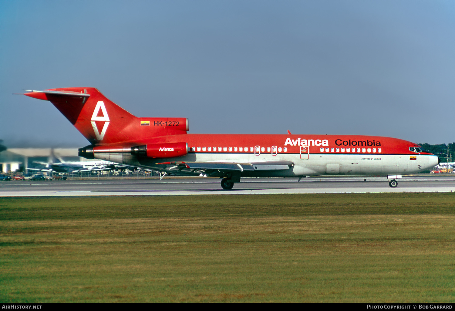 Aircraft Photo of HK-1272 | Boeing 727-24C | Avianca | AirHistory.net #428650