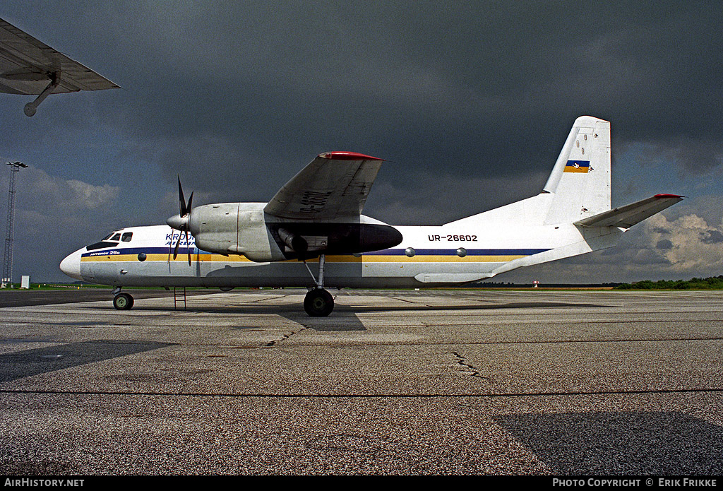 Aircraft Photo of UR-26602 | Antonov An-26B | Air Urga - URG | Kroonk Air Agency | AirHistory.net #428653