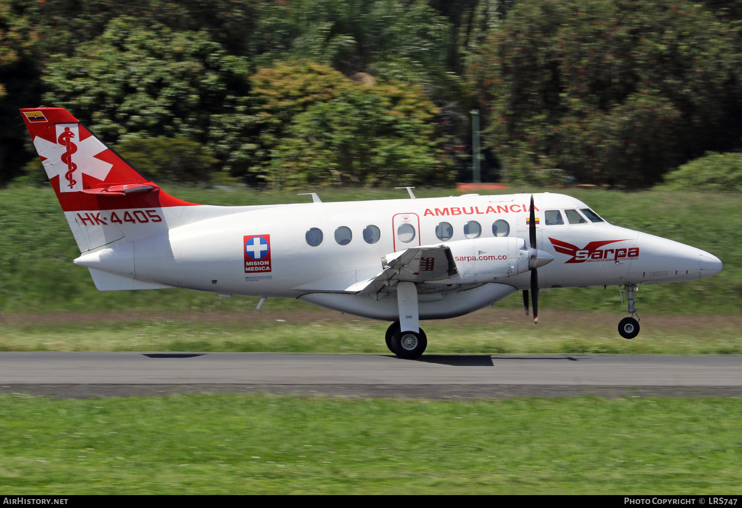 Aircraft Photo of HK-4405 | British Aerospace BAe-3201 Jetstream 32 | SARPA - Servicios Aéreos Panamericanos | AirHistory.net #428665