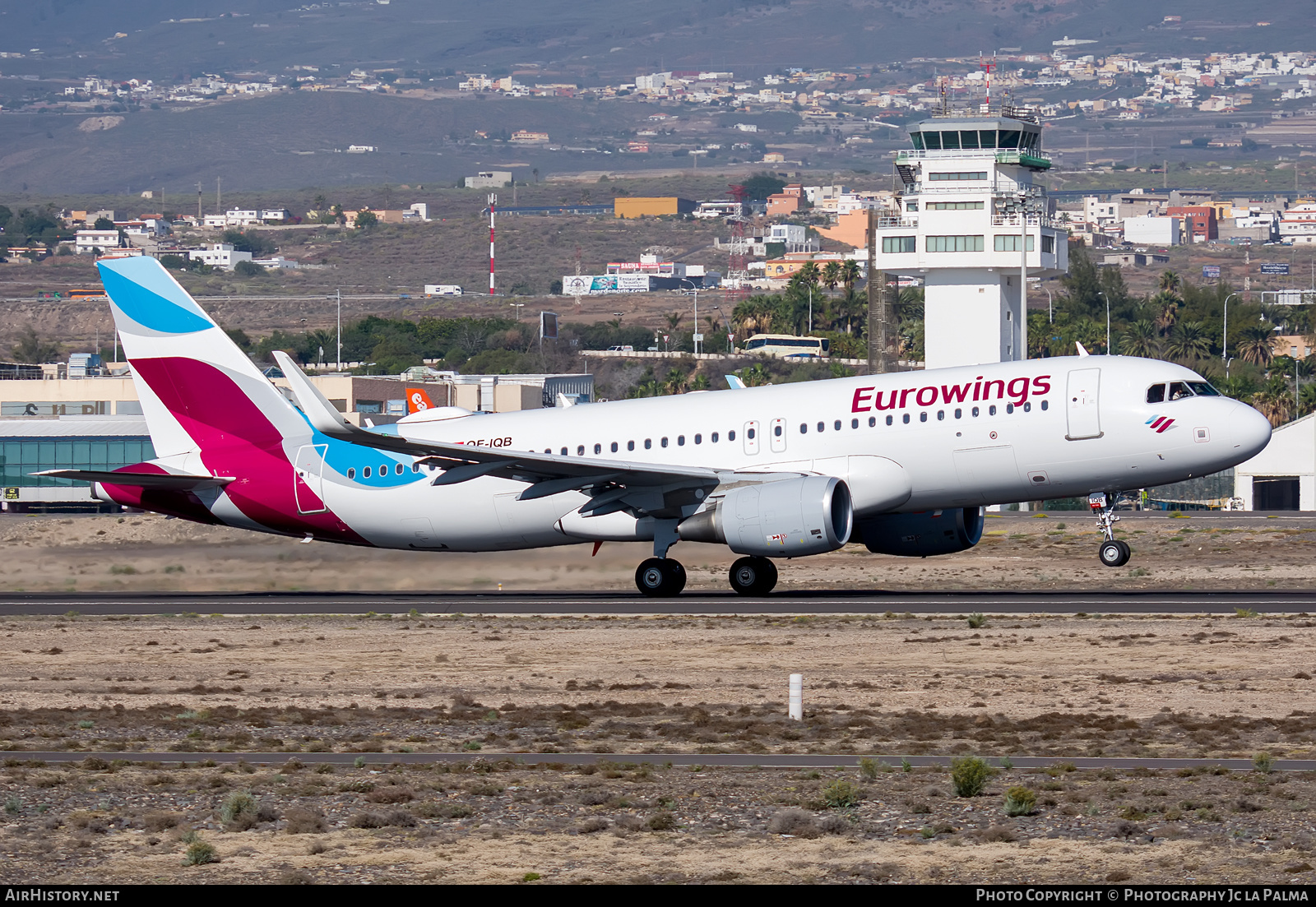 Aircraft Photo of OE-IQB | Airbus A320-214 | Eurowings | AirHistory.net #428679