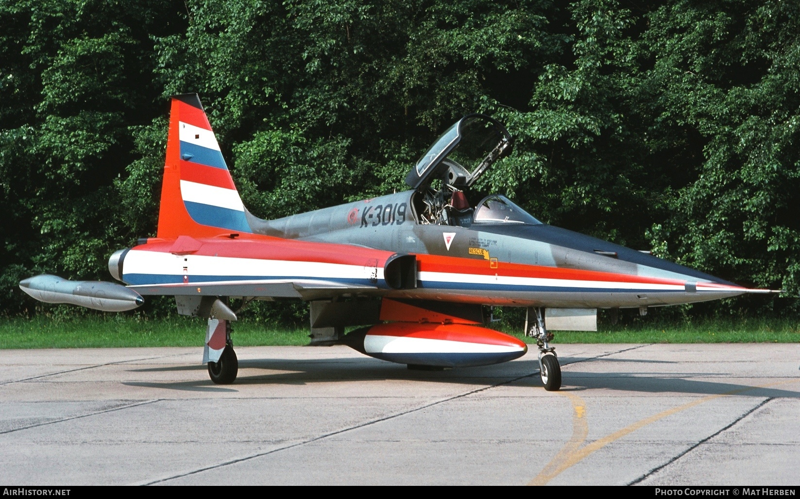 Aircraft Photo of K-3019 | Canadair NF-5A | Netherlands - Air Force | AirHistory.net #428685