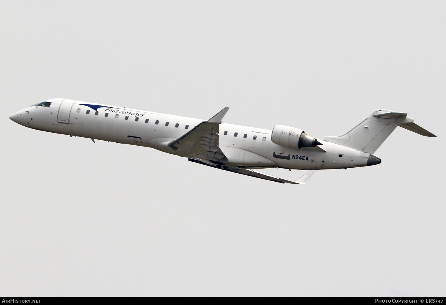 Aircraft Photo of N24EA | Bombardier CRJ-701ER (CL-600-2C10) | Elite Airways | AirHistory.net #428690
