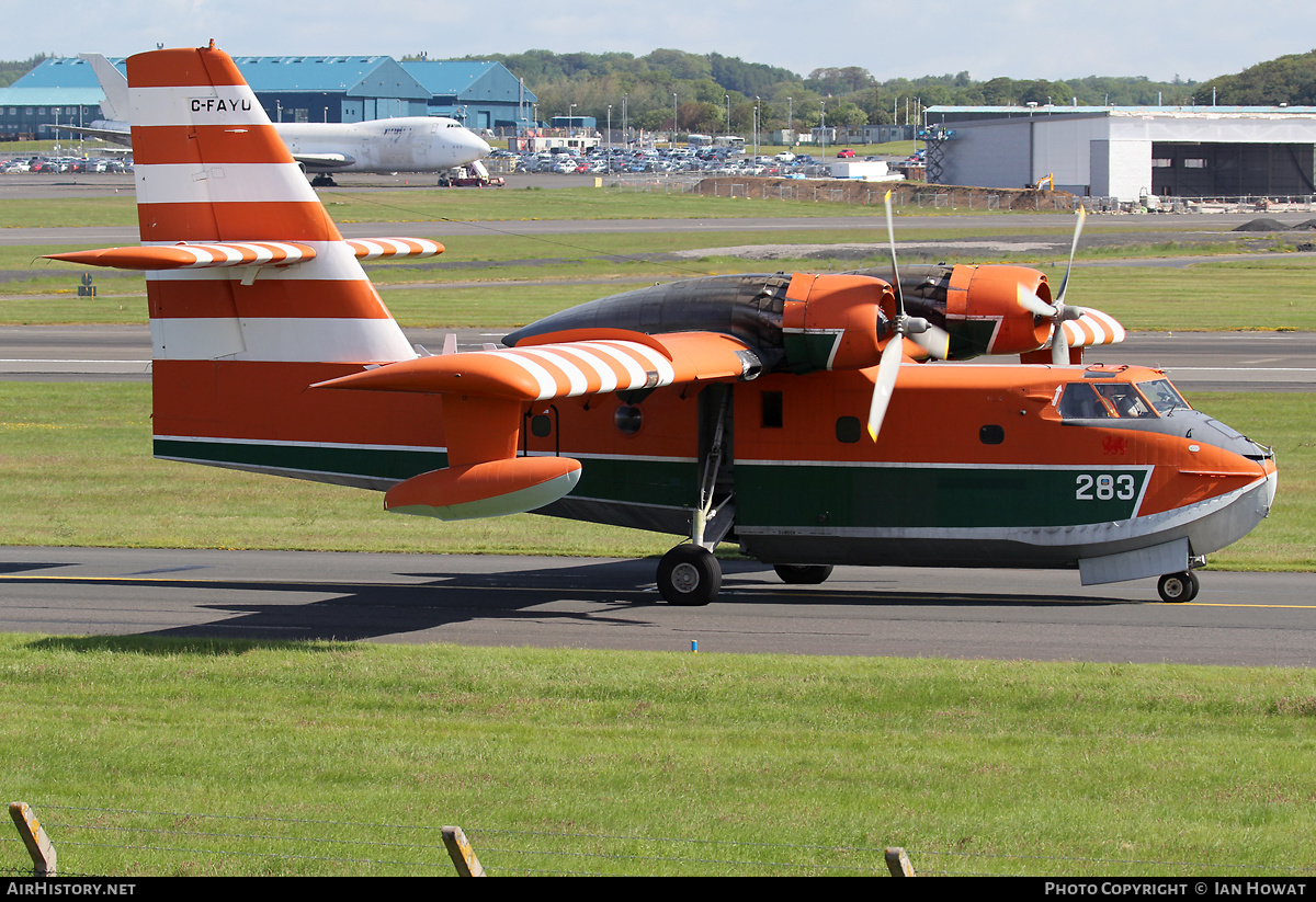 Aircraft Photo of C-FAYU | Canadair CL-215-V (CL-215-1A10) | Buffalo Airways | AirHistory.net #428701