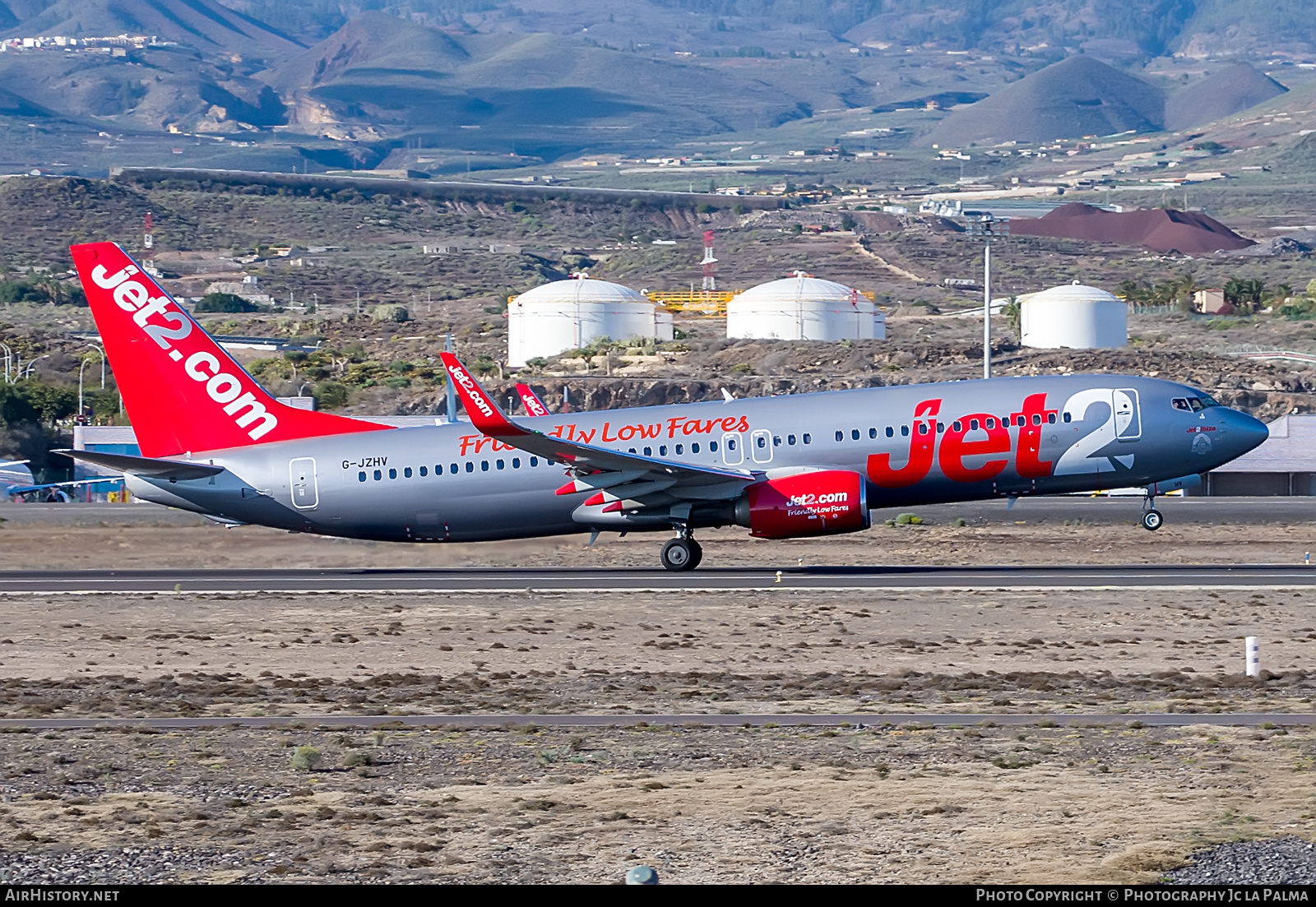 Aircraft Photo of G-JZHV | Boeing 737-800 | Jet2 | AirHistory.net #428720
