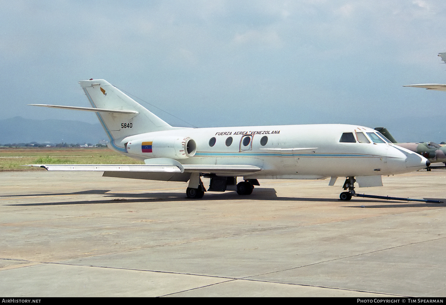 Aircraft Photo of 5840 | Dassault Falcon 20DC | Venezuela - Air Force | AirHistory.net #428724