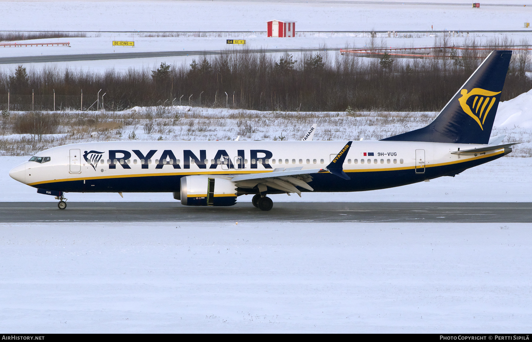 Aircraft Photo of 9H-VUG | Boeing 737-8200 Max 200 | Ryanair | AirHistory.net #428727