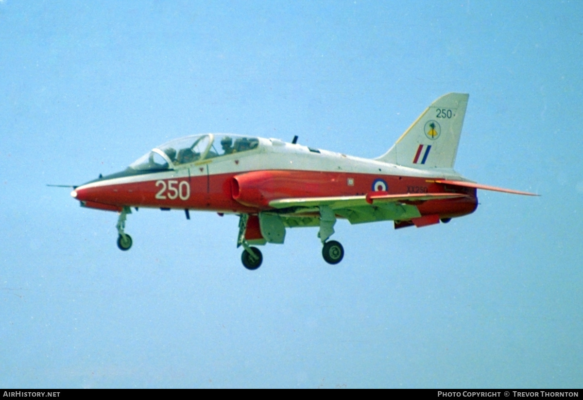Aircraft Photo of XX250 | British Aerospace Hawk T1 | UK - Air Force | AirHistory.net #428745