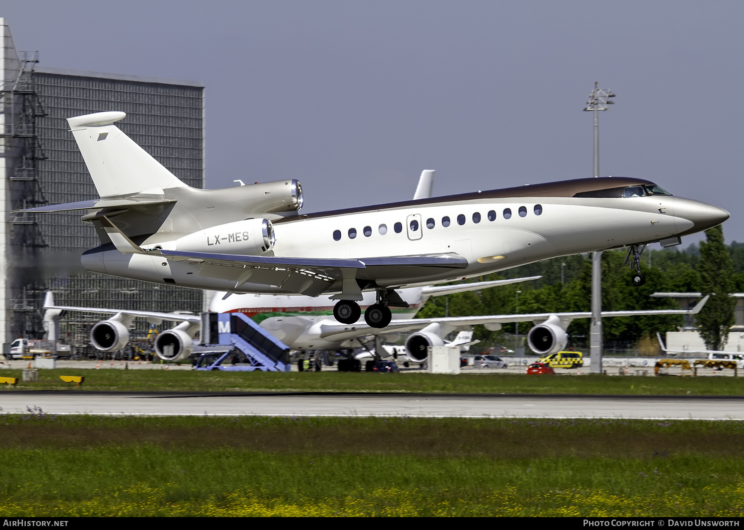 Aircraft Photo of LX-MES | Dassault Falcon 7X | AirHistory.net #428748