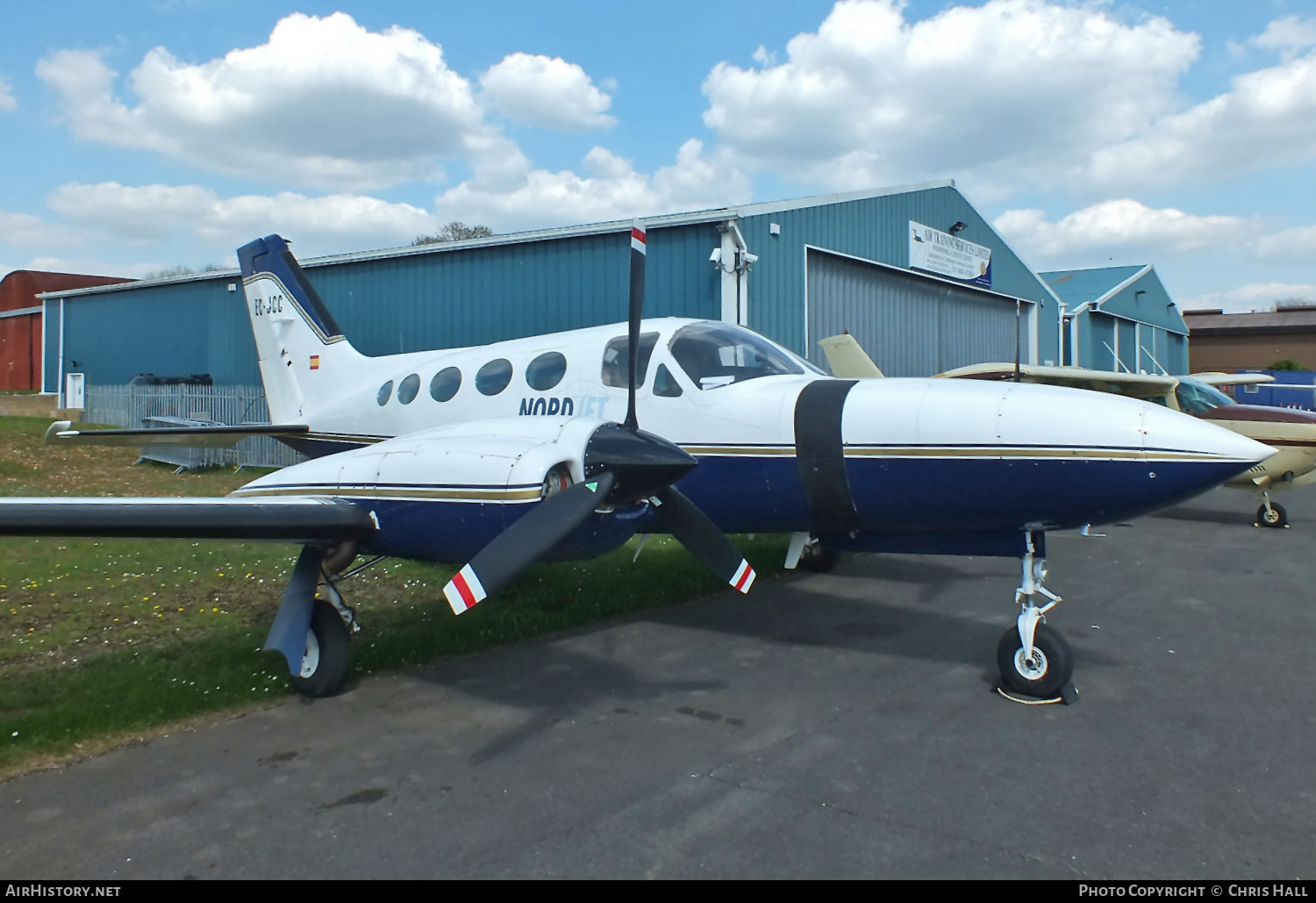 Aircraft Photo of EC-JCC | Cessna 421C Golden Eagle | Nordjet Airlines | AirHistory.net #428750