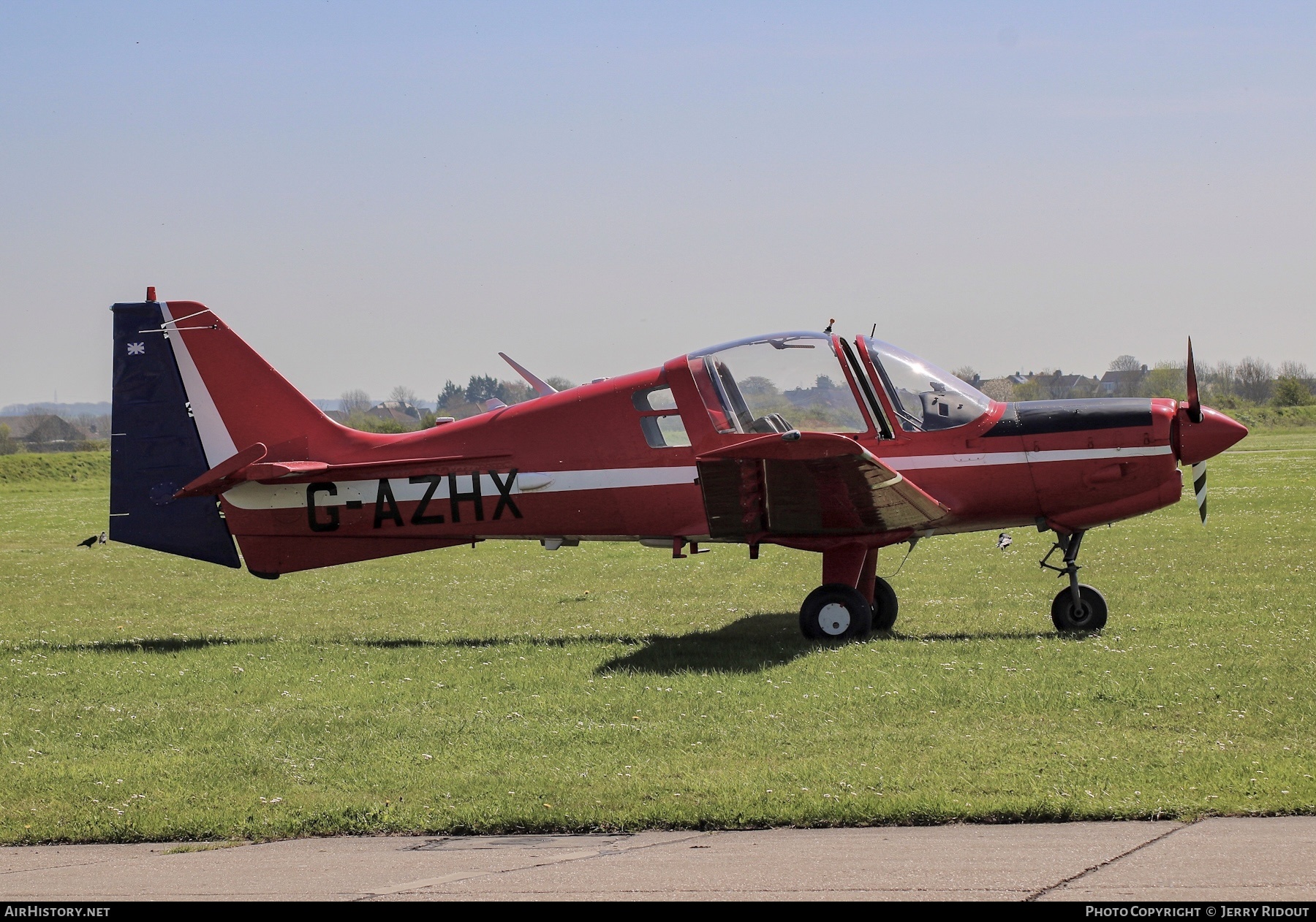 Aircraft Photo of G-AZHX | Scottish Aviation Bulldog 101 | AirHistory.net #428756