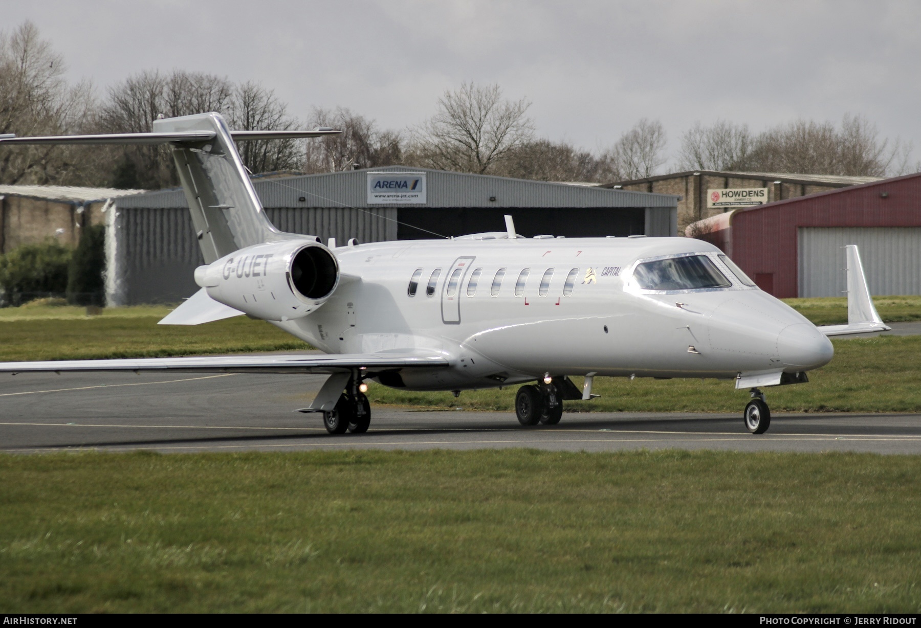 Aircraft Photo of G-UJET | Learjet 45 | Capital Air Charter | AirHistory.net #428759