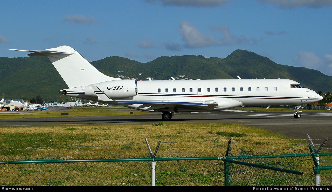 Aircraft Photo of G-CGSJ | Bombardier Global Express (BD-700-1A10) | AirHistory.net #428763
