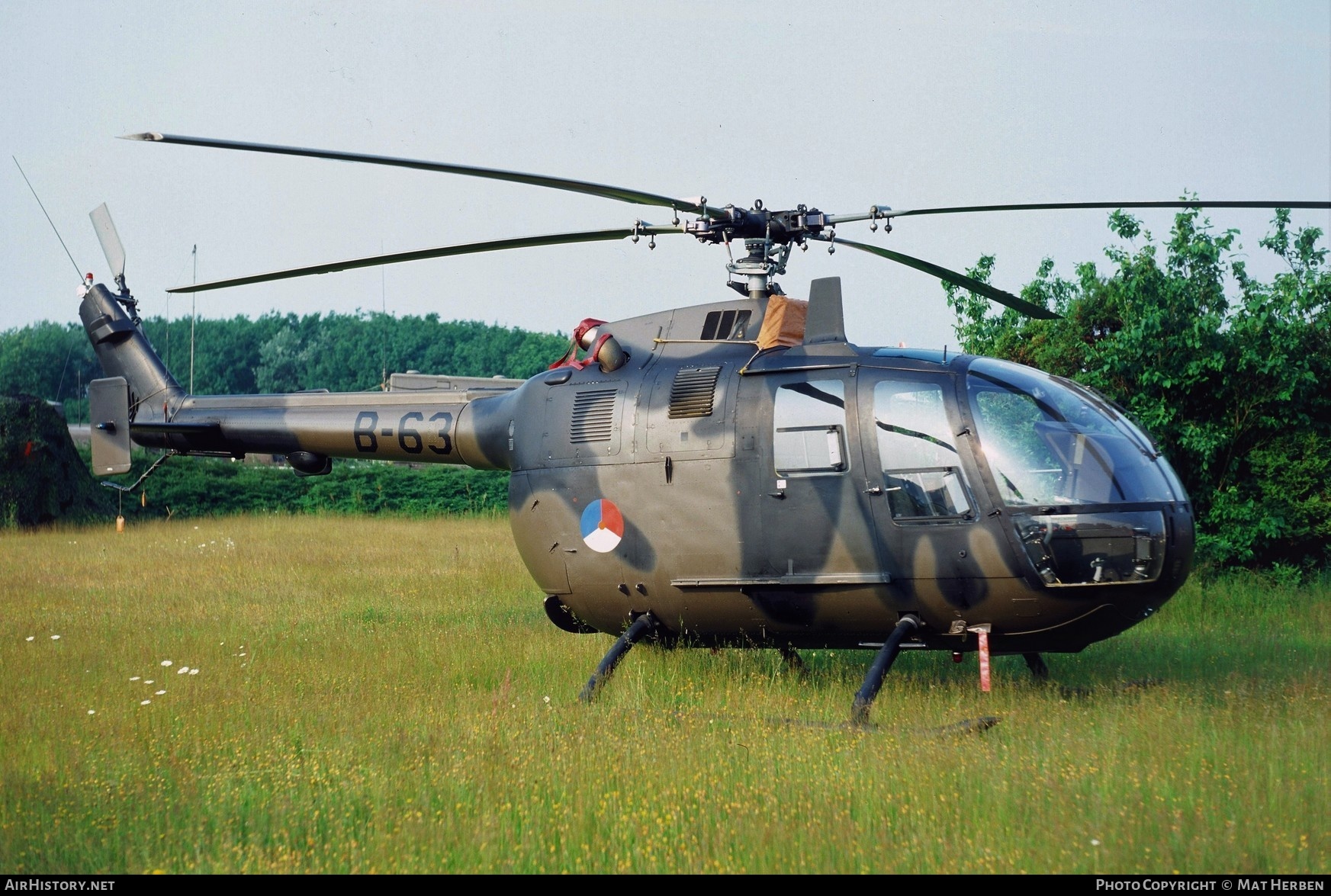 Aircraft Photo of B-63 | MBB BO-105CB | Netherlands - Air Force | AirHistory.net #428771