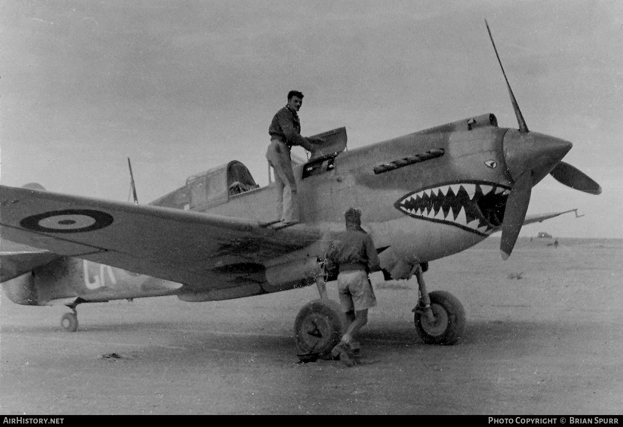 Aircraft Photo of Not known | Curtiss H81A-3 Tomahawk Mk.IIB | UK - Air Force | AirHistory.net #428773