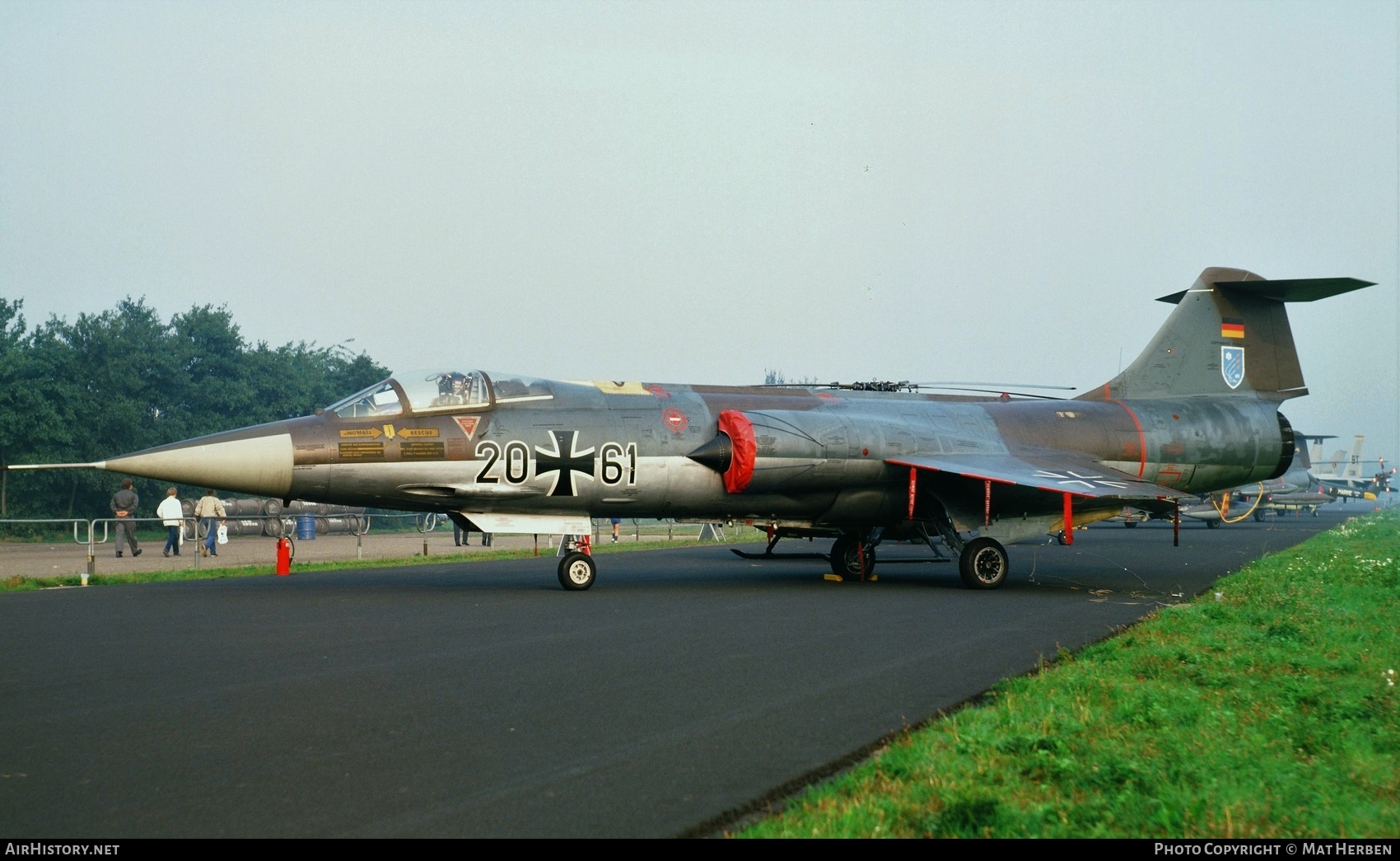 Aircraft Photo of 2061 | Lockheed F-104G Starfighter | Germany - Air Force | AirHistory.net #428776